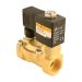 2-way brass solenoid valve, G 3/4, normally closed, servo-controlled, 24VAC , G 1/2 ", brass, normally closed, servo-controlled