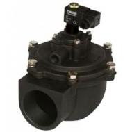 Impulse diaphragm valves for dedusting systems